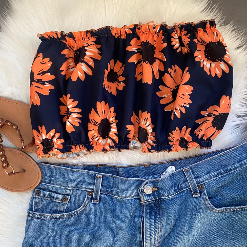 Flower Tube Top 🌻